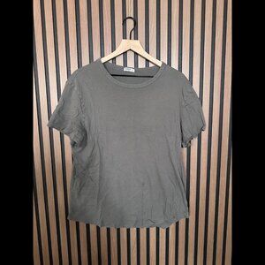 Buck Mason Large T Shirt Mens Gray Short Sleeve Basic Tee